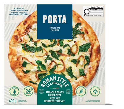 Spinach & Goats Cheese Pizza