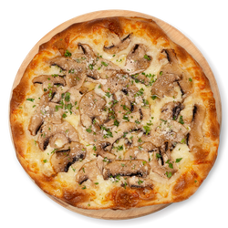 Mushroom & Fontina Pizza