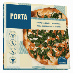 Spinach & Goats Cheese Pizza