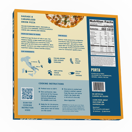 Sausage & Caramelized Onion Pizza