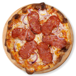 Sweet & Spicy Soppressata Pizza