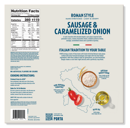 Sausage & Caramelized Onion Pizza