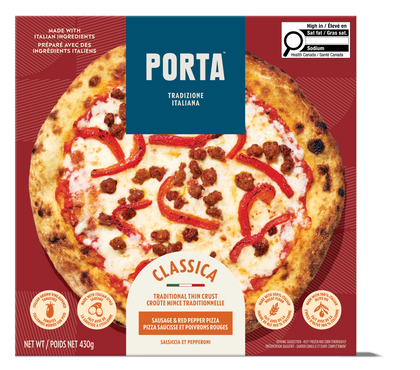 Classica Sausage & Red Pepper pizza