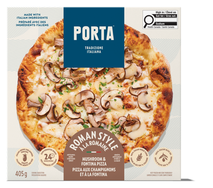 Mushroom & Fontina Pizza