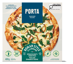 Spinach & Goats Cheese Pizza