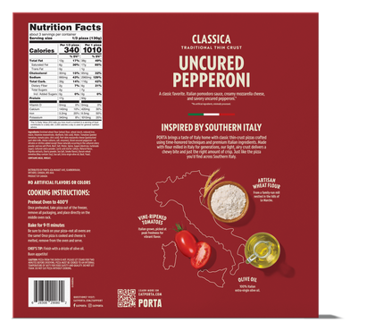 Classica Uncured Pepperoni Pizza